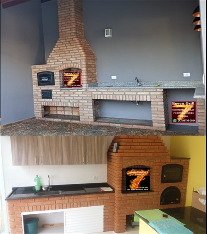 Conjunto 2 em 1 - Churrasqueira e Forno Caipira